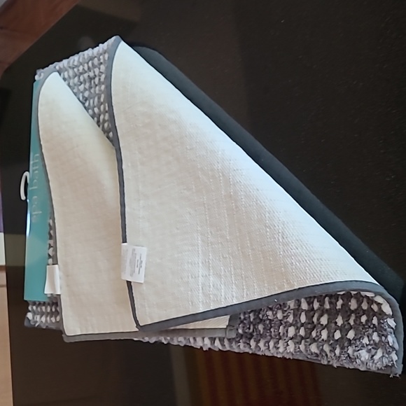 🩶🤍Spa Bath Rug Set - Picture 3 of 7